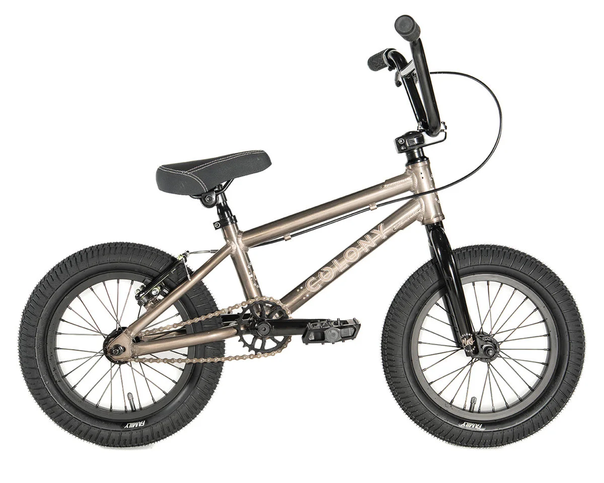 Colony Horizon 14" BMX Bike (13.9" Toptube) (Clear Black)